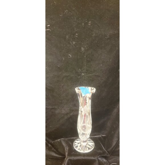 Vintage Crystal Bud Vase - Picture 3 of 13